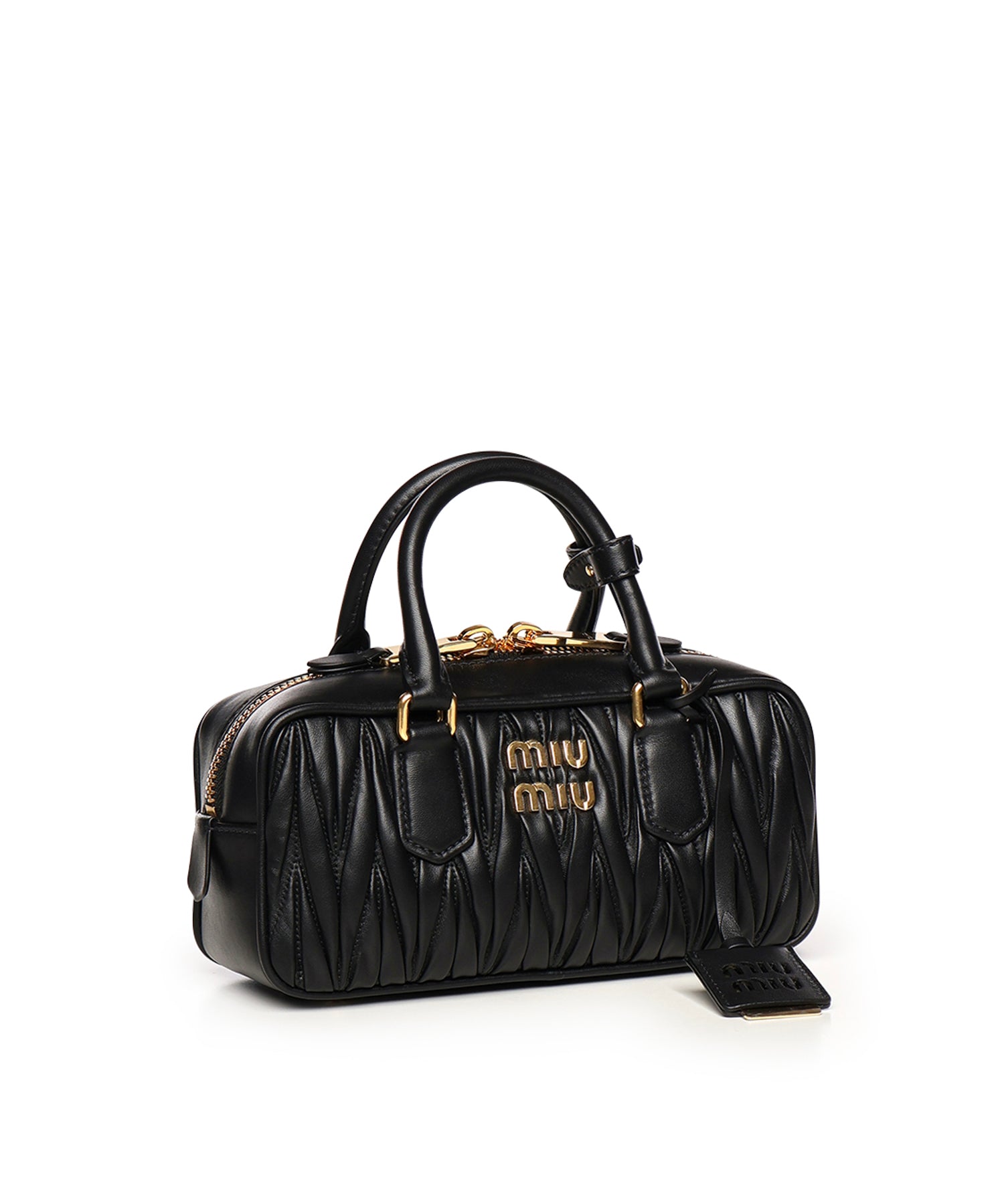 Borsa Arcadie in nappa matelassé 5BB142 AN88F0002 MIU MIU 