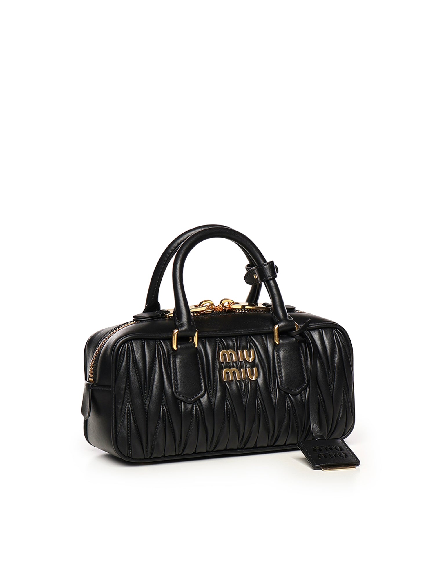 Borsa Arcadie in nappa matelassé 5BB142 AN88F0002 MIU MIU 