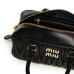 Borsa Arcadie in nappa matelassé 5BB142 AN88F0002 MIU MIU 
