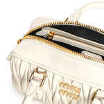 Borsa Arcadie in nappa matelassé 5BB142 AN88F0009 MIU MIU 