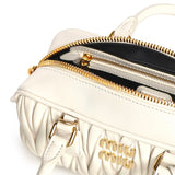 Borsa Arcadie in nappa matelassé 5BB142 AN88F0009 MIU MIU 