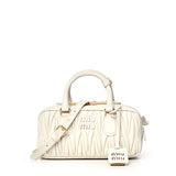 Borsa Arcadie in nappa matelassé 5BB142 AN88F0009 MIU MIU 
