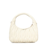 Borsa hobo Wander in nappa matelassé 5BC125 AN88F0009 MIU MIU 