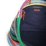 Tote bag in crochet a righe 5BG228 AF46F0055 MIU MIU 