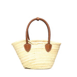 Borsa shopping in tessuto intrecciato 5BG273 2DDHF0A5T MIU MIU 