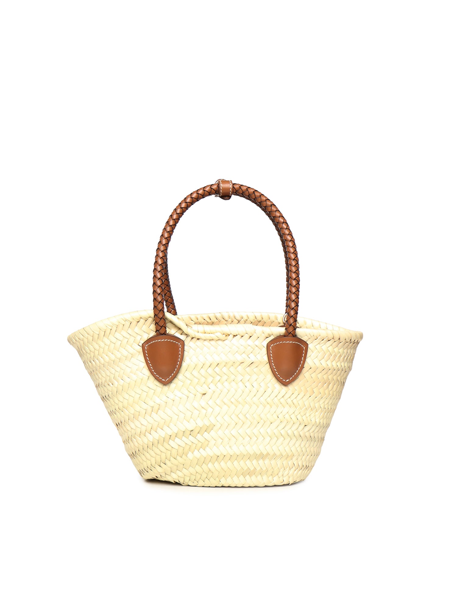 Borsa shopping in tessuto intrecciato 5BG273 2DDHF0A5T MIU MIU 