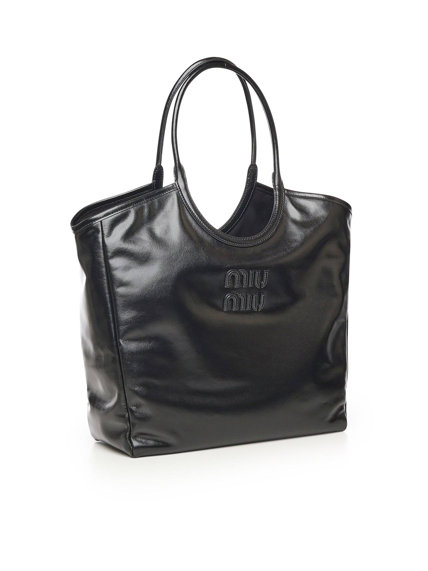 Borsa IVY in pelle<BR/> 5BG321 2IEOF0002 MIU MIU 