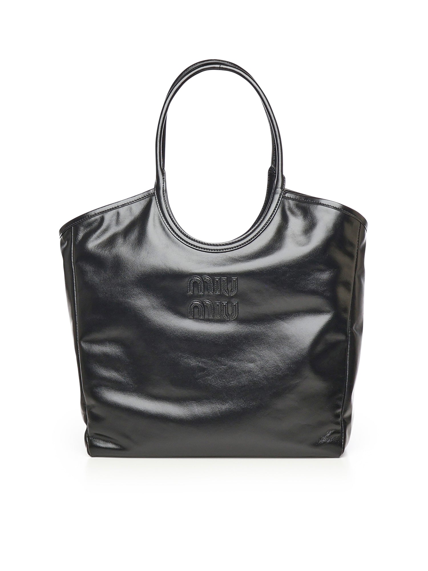 Borsa IVY in pelle<BR/> 5BG321 2IEOF0002 MIU MIU 