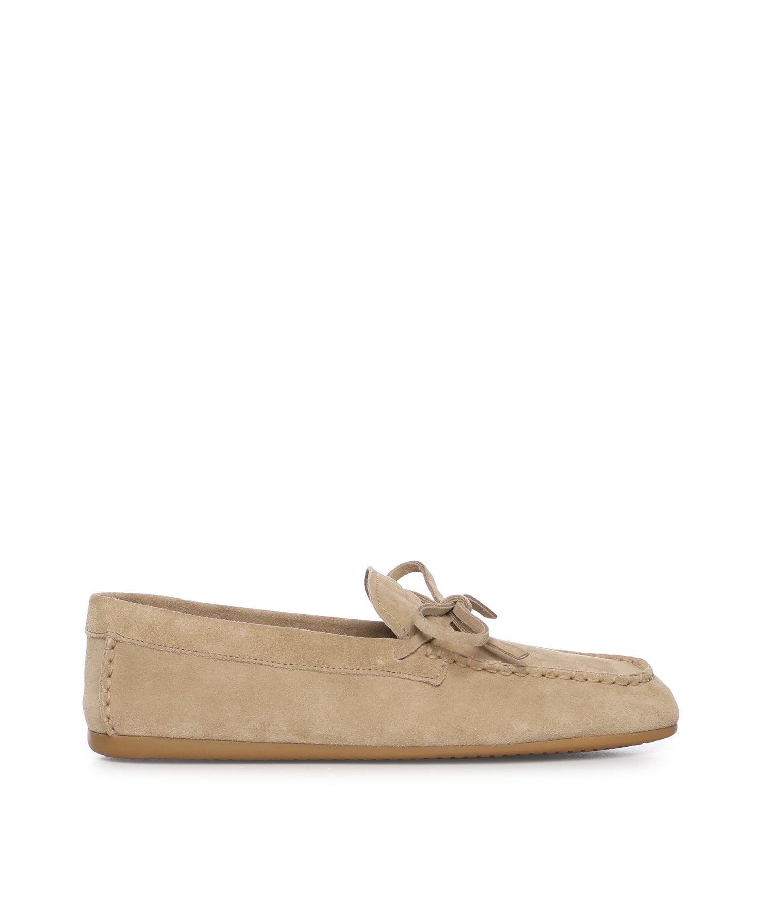 Mocassini in pelle scamosciata 5D577E 054F0F24 MIU MIU 