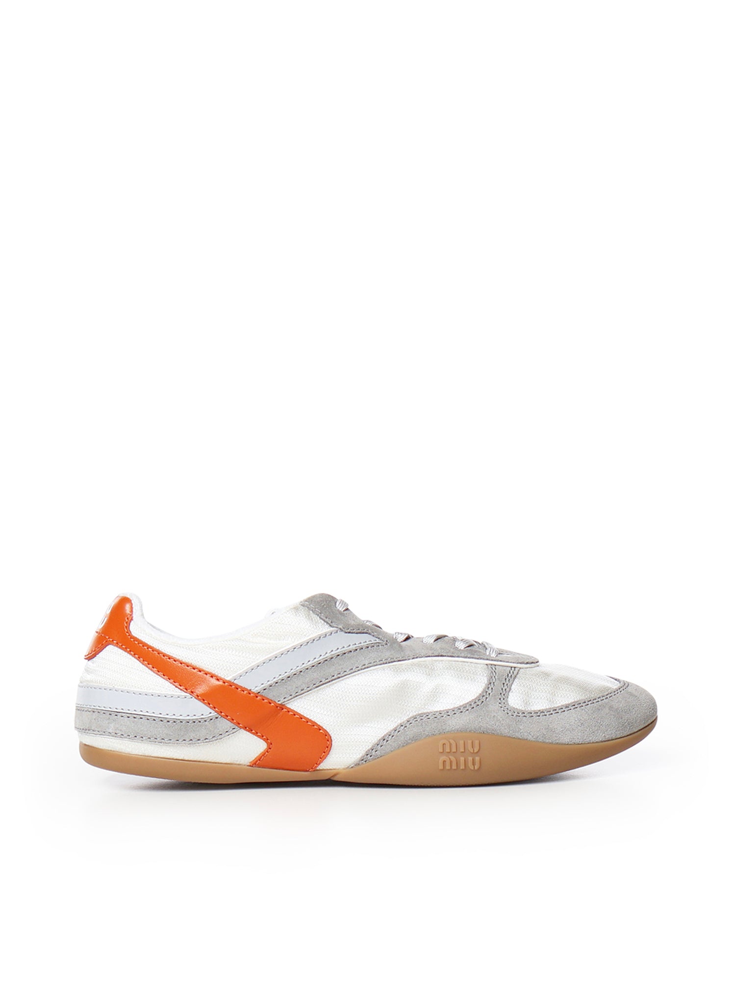 Sneakers Gymnasium in tessuto tecnico e pelle 5E428E 71LF0MIW MIU MIU 
