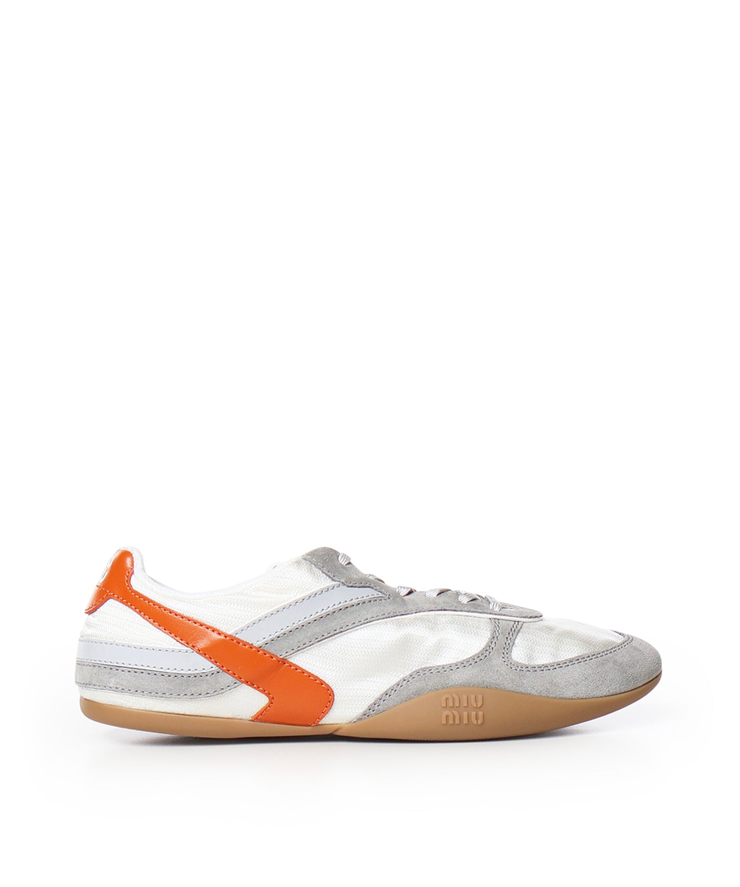 Sneakers Gymnasium in tessuto tecnico e pelle 5E428E 71LF0MIW MIU MIU 