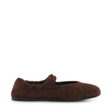 Ballerine Ruches in camoscio 5F340E 008F0003 MIU MIU 