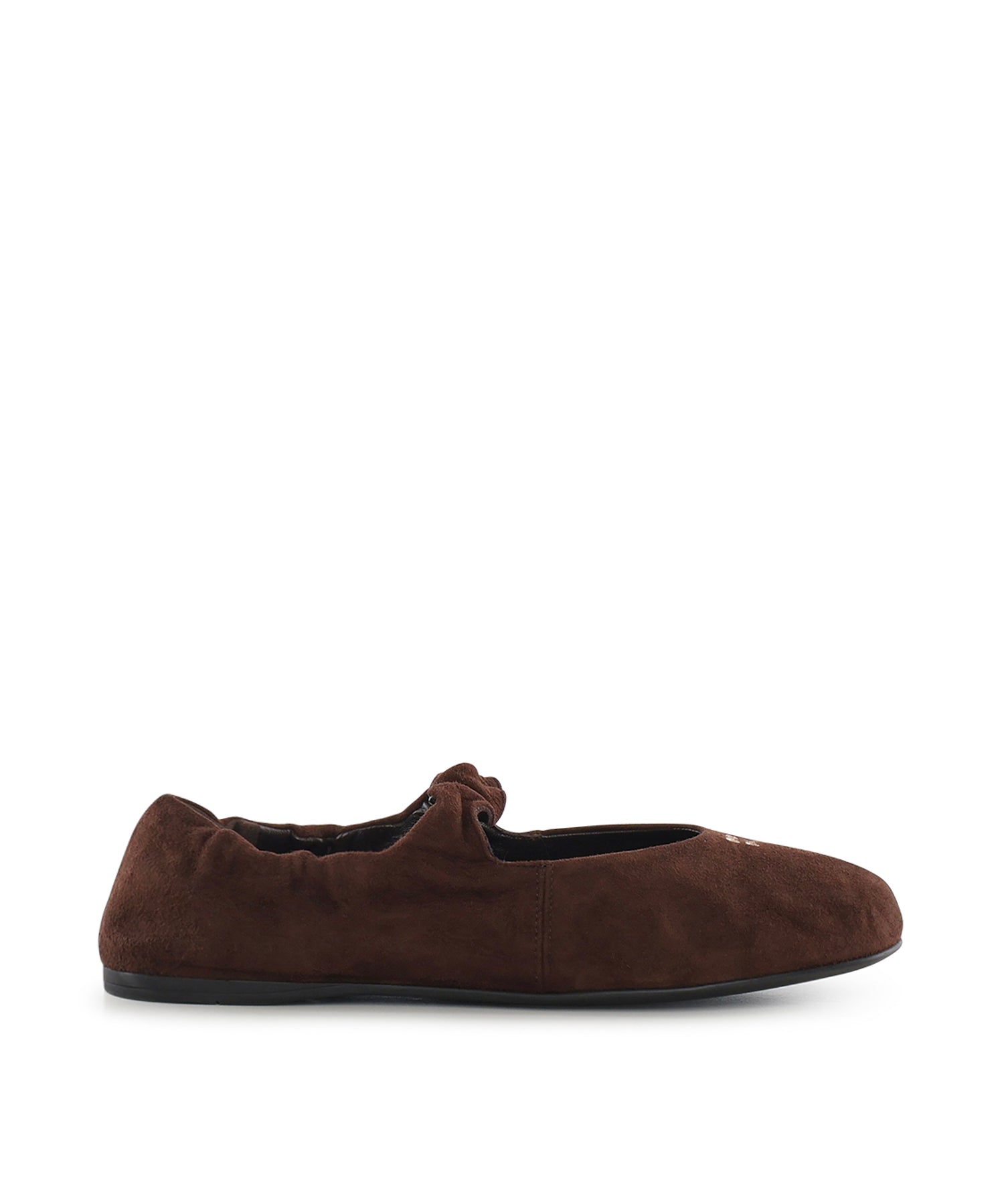 Ballerine Ruches in camoscio 5F340E 008F0003 MIU MIU 
