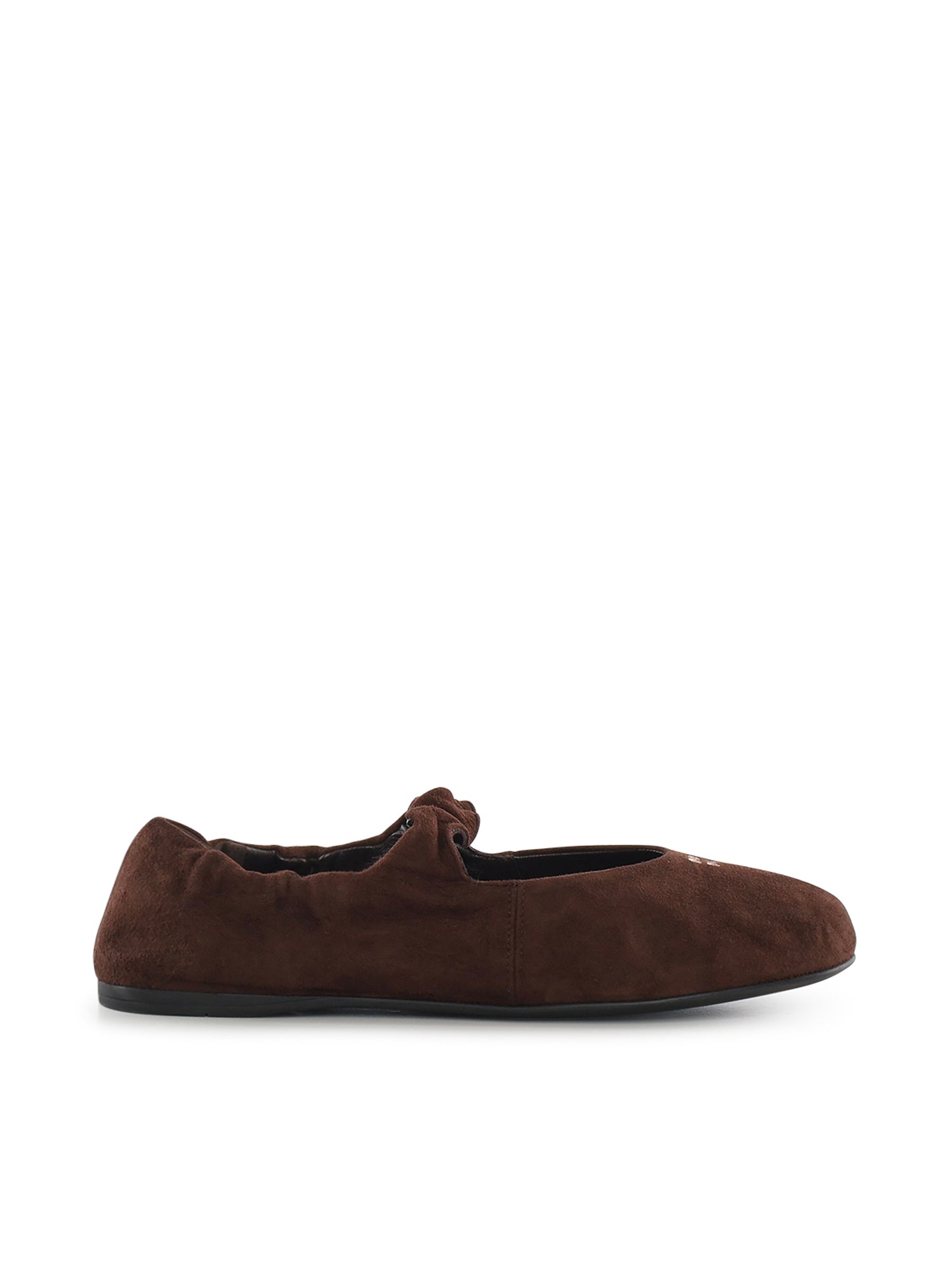 Ballerine Ruches in camoscio 5F340E 008F0003 MIU MIU 