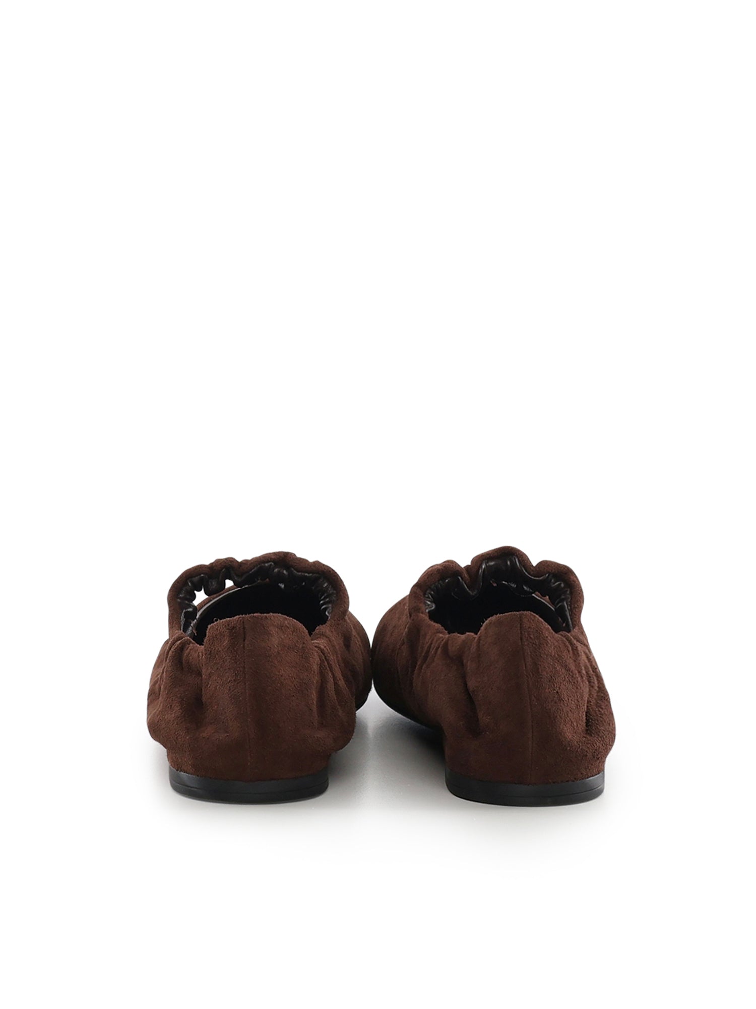 Ballerine Ruches in camoscio 5F340E 008F0003 MIU MIU 