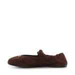 Ballerine Ruches in camoscio 5F340E 008F0003 MIU MIU 