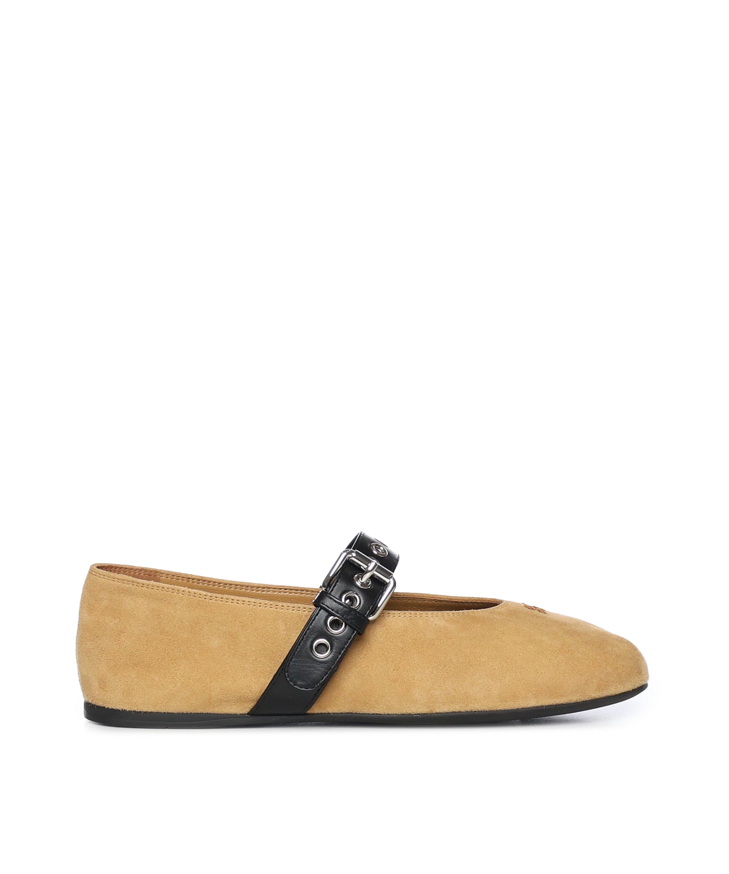 Ballerine in pelle scamosciata 5F625E 008F0151 MIU MIU 