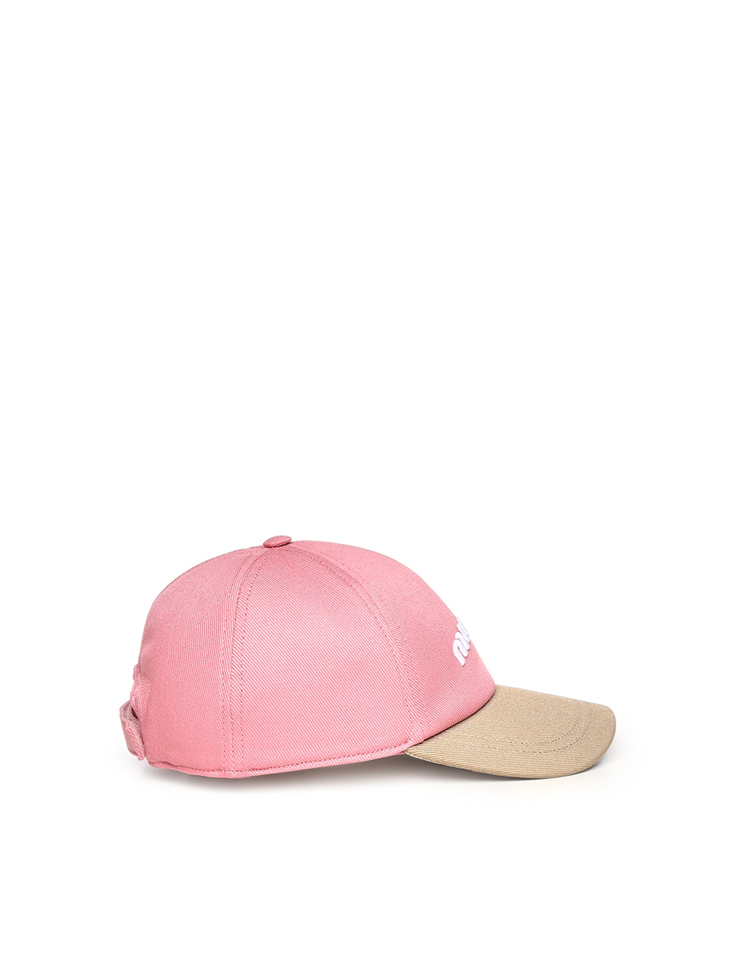 Cappello da baseball in drill 5HC179 ACQ1FOW0M MIU MIU 