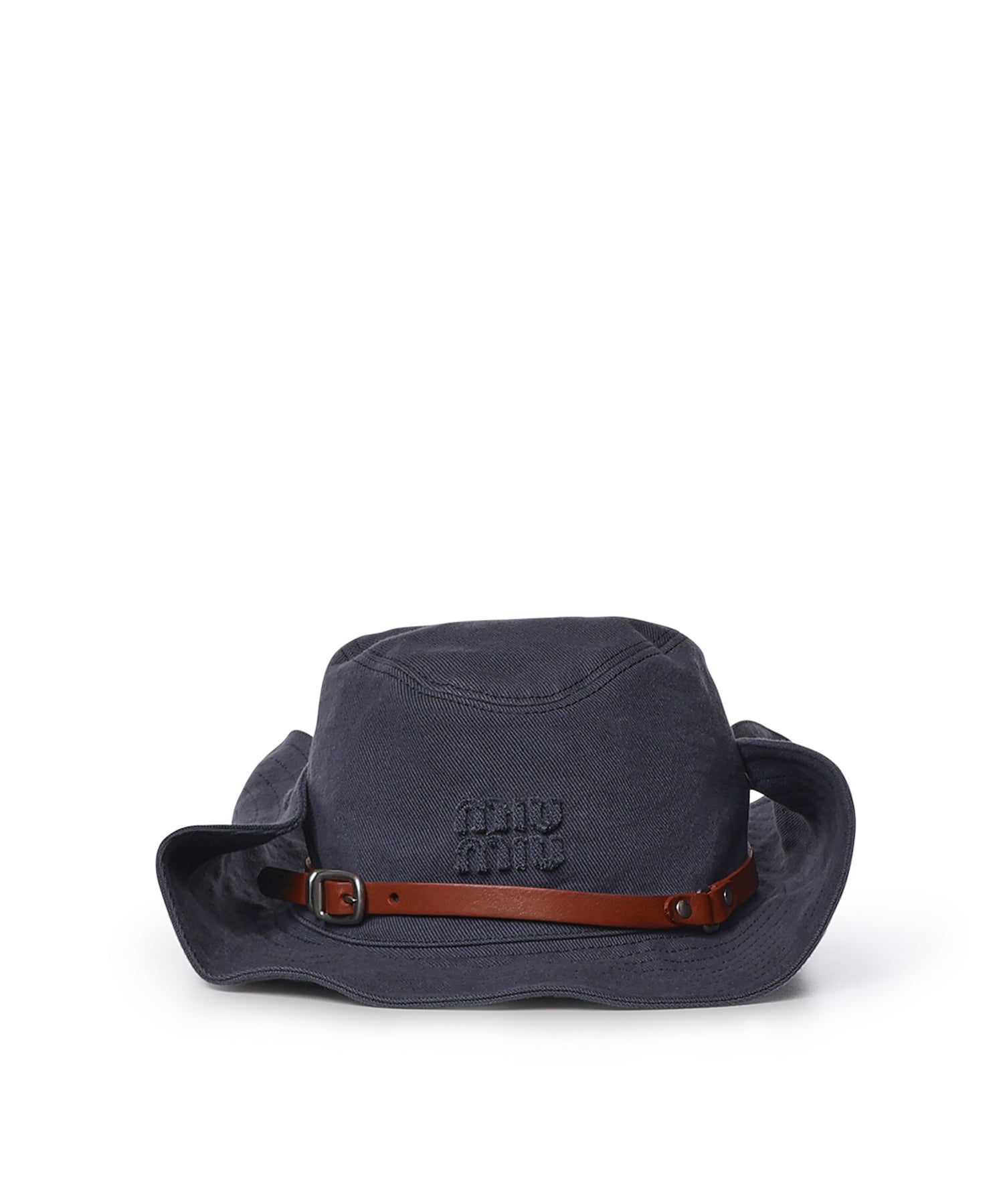 Cappello cowboy in drill 5HC221 2G8GF063H MIU MIU 