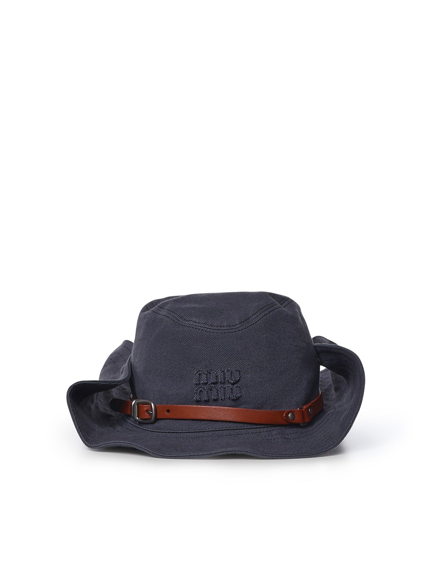 Cappello cowboy in drill 5HC221 2G8GF063H MIU MIU 