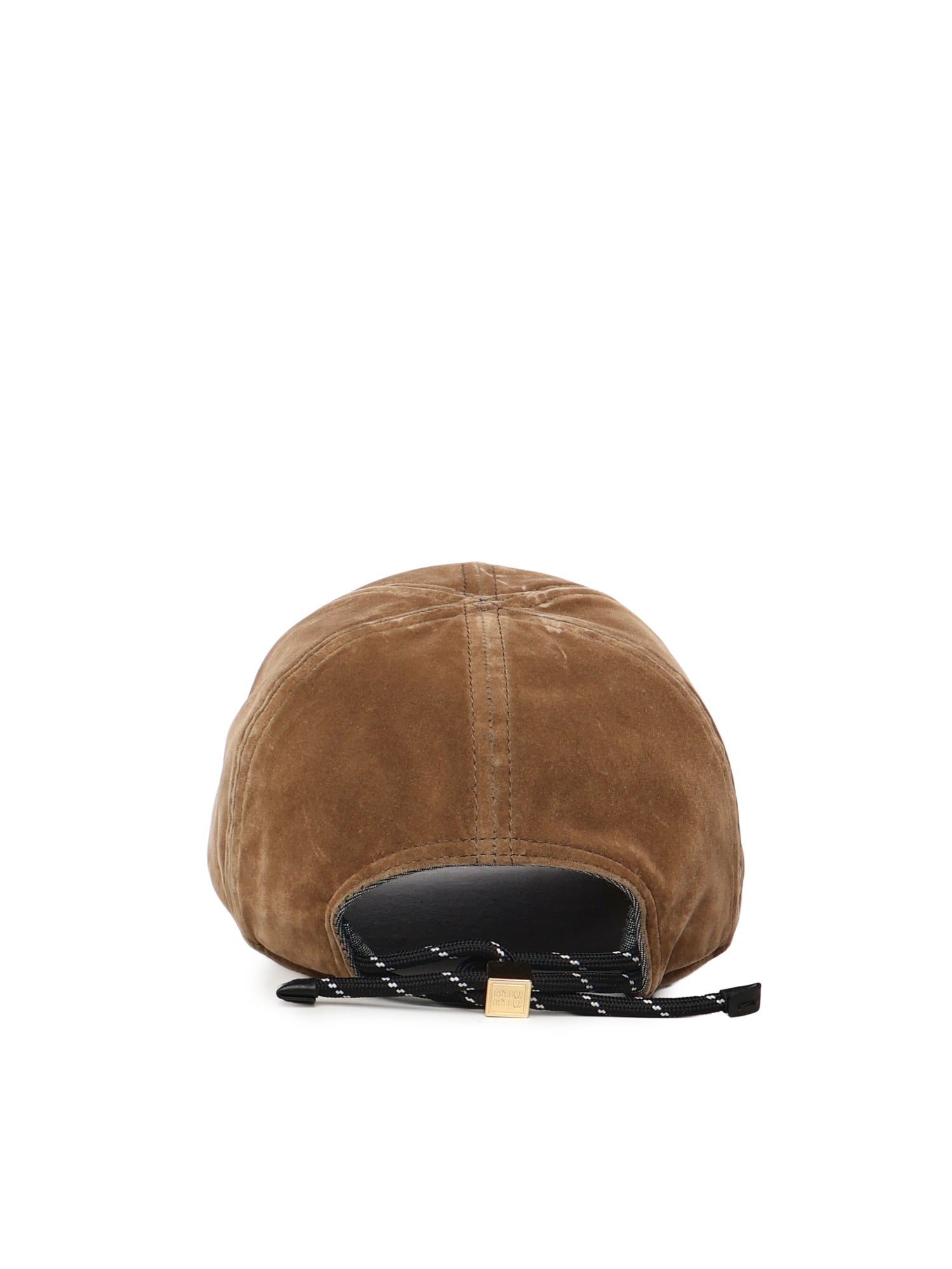 Cappello da baseball in drill 5HC369 2CUAF0844 MIU MIU 