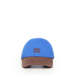 Cappello da baseball in drill 5HC369 2CWCF0IX2 MIU MIU 