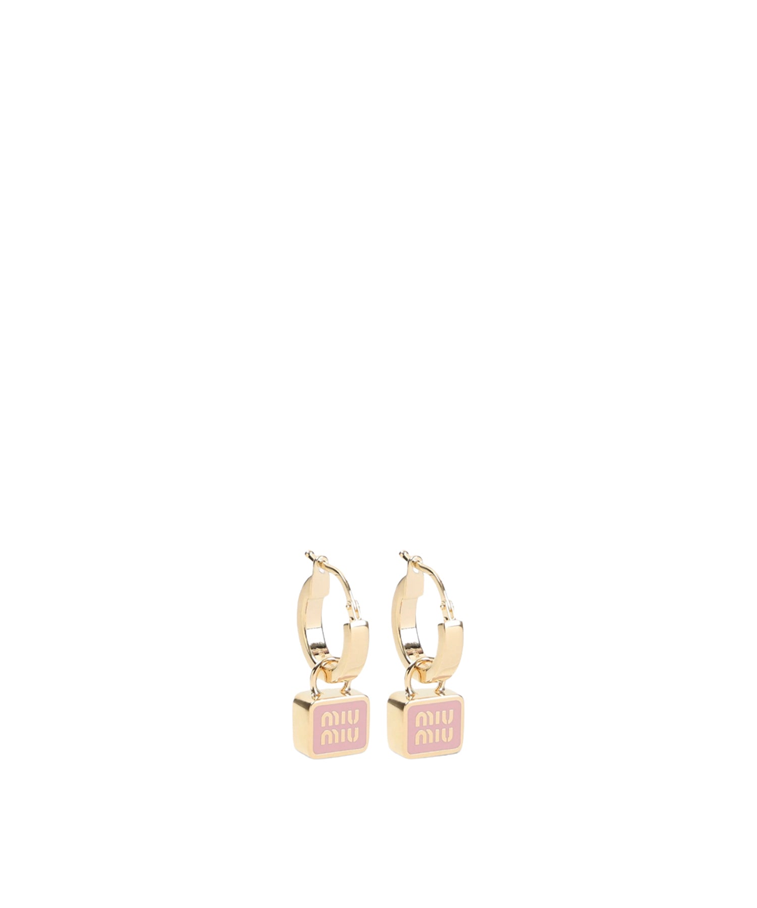 Orecchini in metallo smaltato 5IO377 2F6TF0615 MIU MIU 