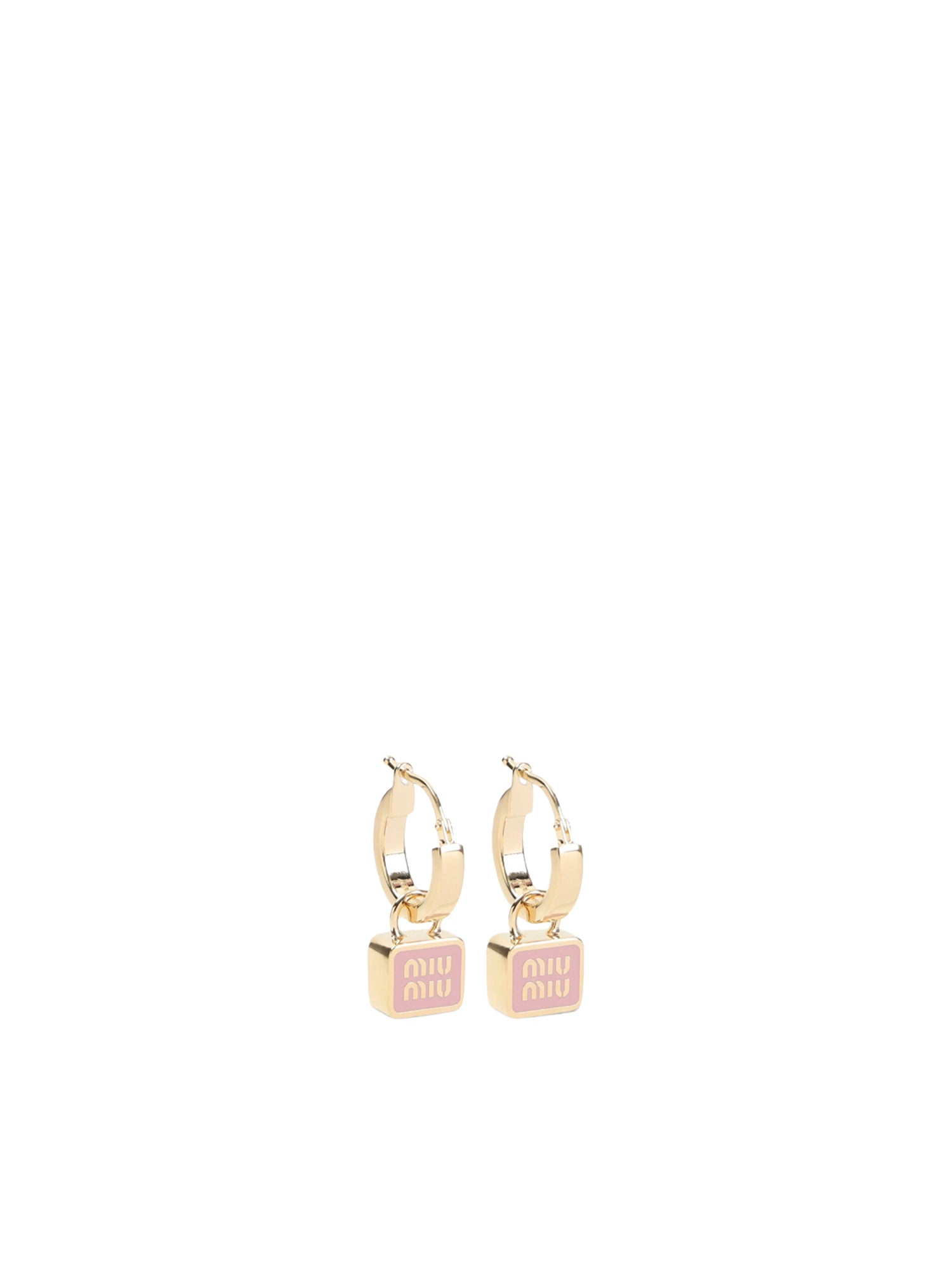 Orecchini in metallo smaltato 5IO377 2F6TF0615 MIU MIU 