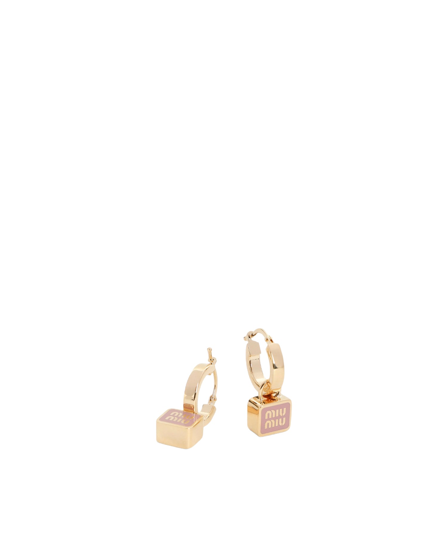 Orecchini in metallo smaltato 5IO377 2F6TF0615 MIU MIU 