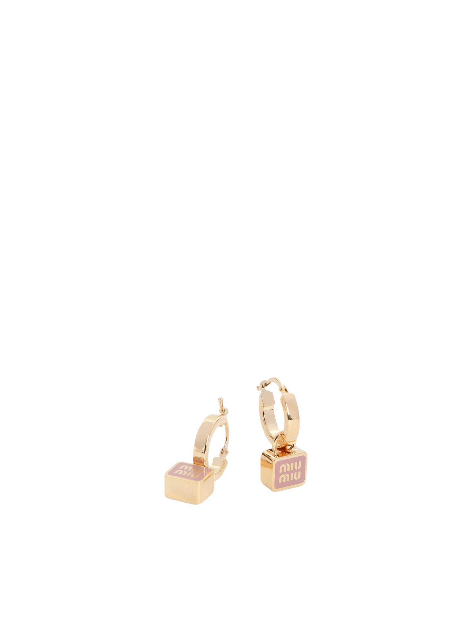 Orecchini in metallo smaltato 5IO377 2F6TF0615 MIU MIU 