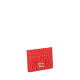 Portacarte in nappa matelassé 5MC076 AFPPF0011 MIU MIU 
