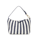 Pouch in crochet e pelle 5NE841 2IHDF017J MIU MIU 
