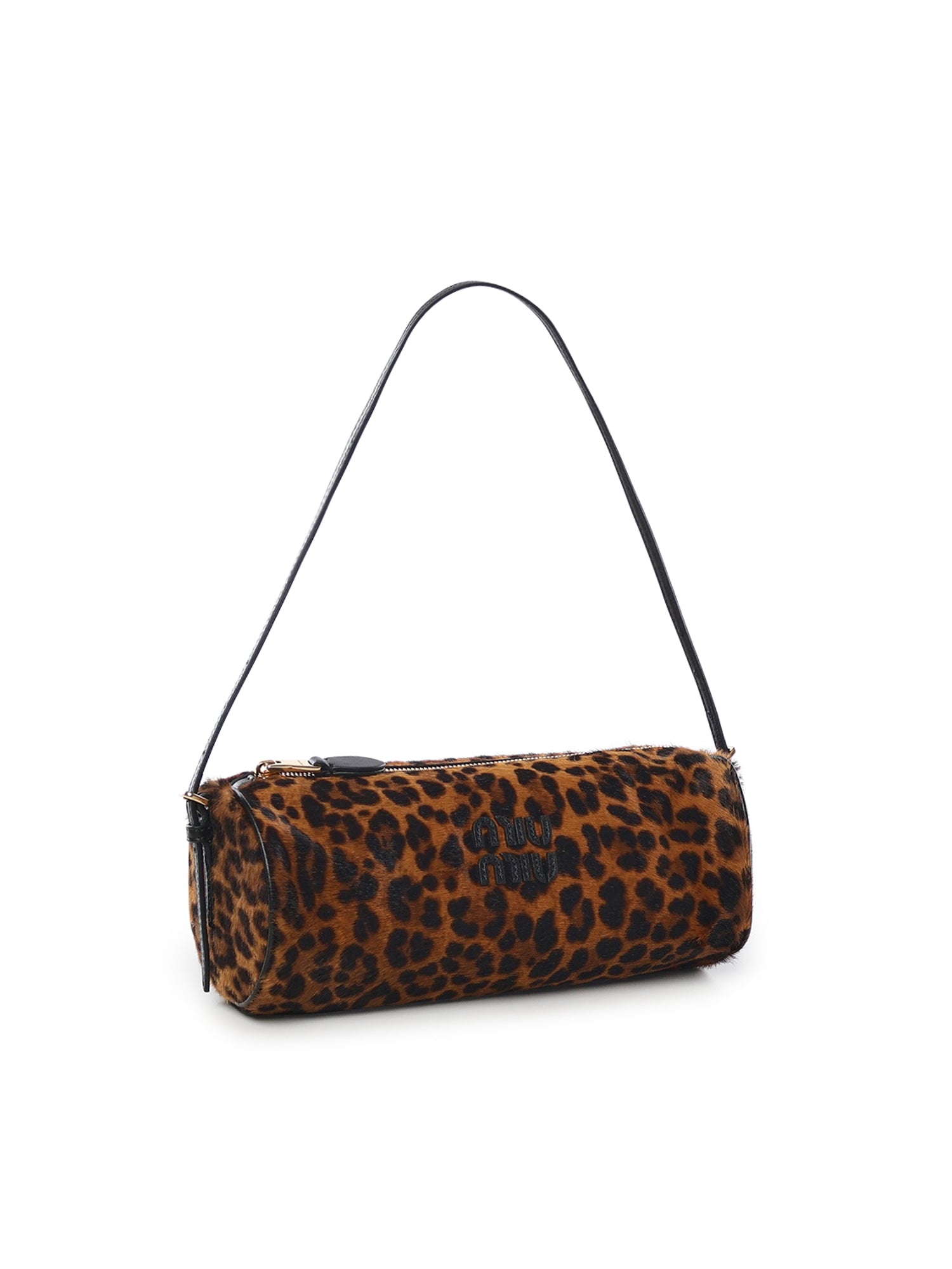 Pouch in pelle stampata 5NE851 2IFTF0151 MIU MIU 