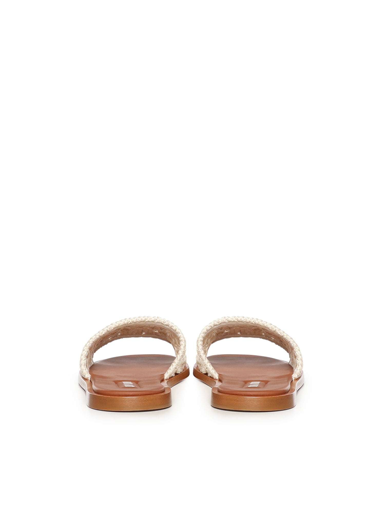 Sandali in crochet e pelle 5XX667 2BDFF0304 MIU MIU 