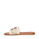 Sandali in crochet e pelle 5XX667 2BDFF0304 MIU MIU 