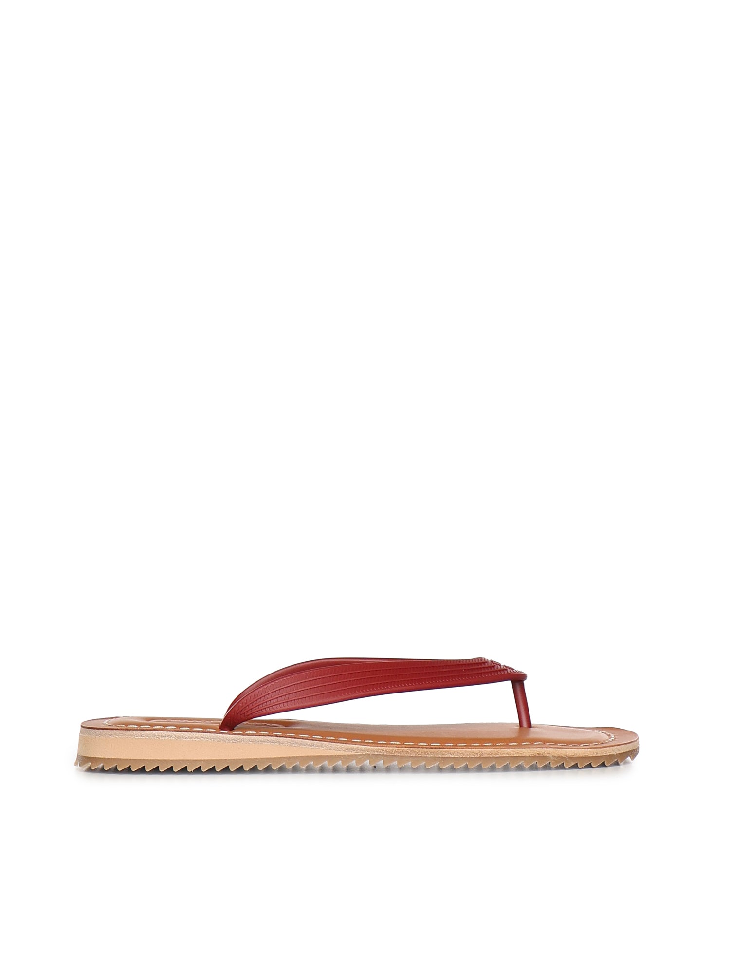Sandali infradito con logo 5Y638E 3ZMWF0399 MIU MIU 