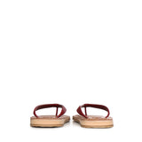 Sandali infradito con logo 5Y638E 3ZMWF0399 MIU MIU 