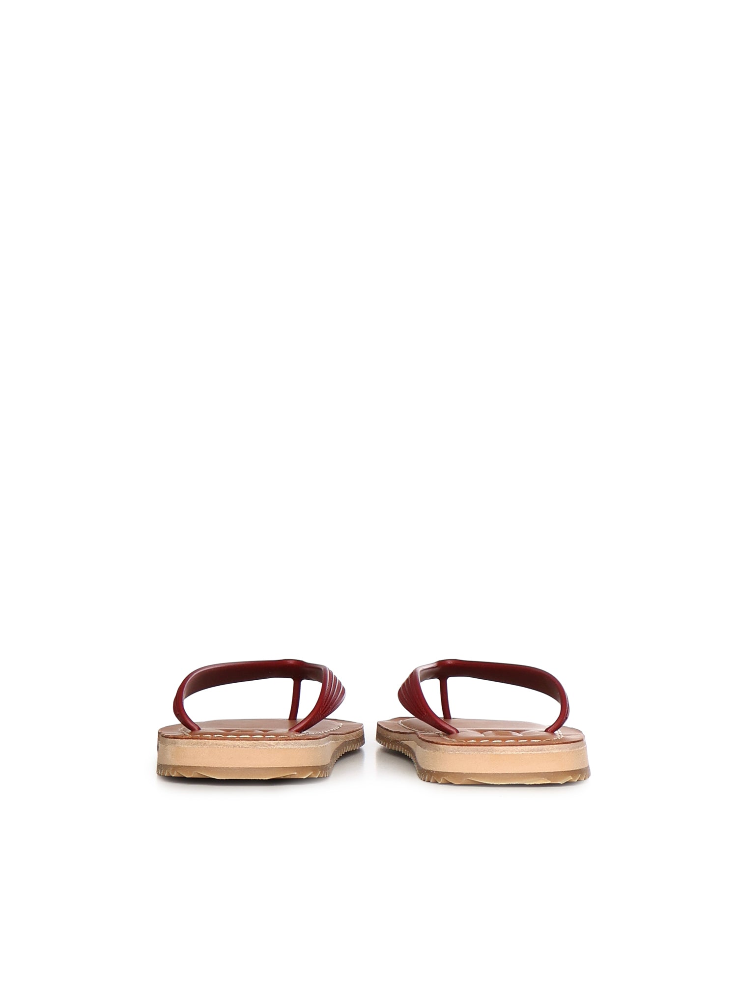 Sandali infradito con logo 5Y638E 3ZMWF0399 MIU MIU 