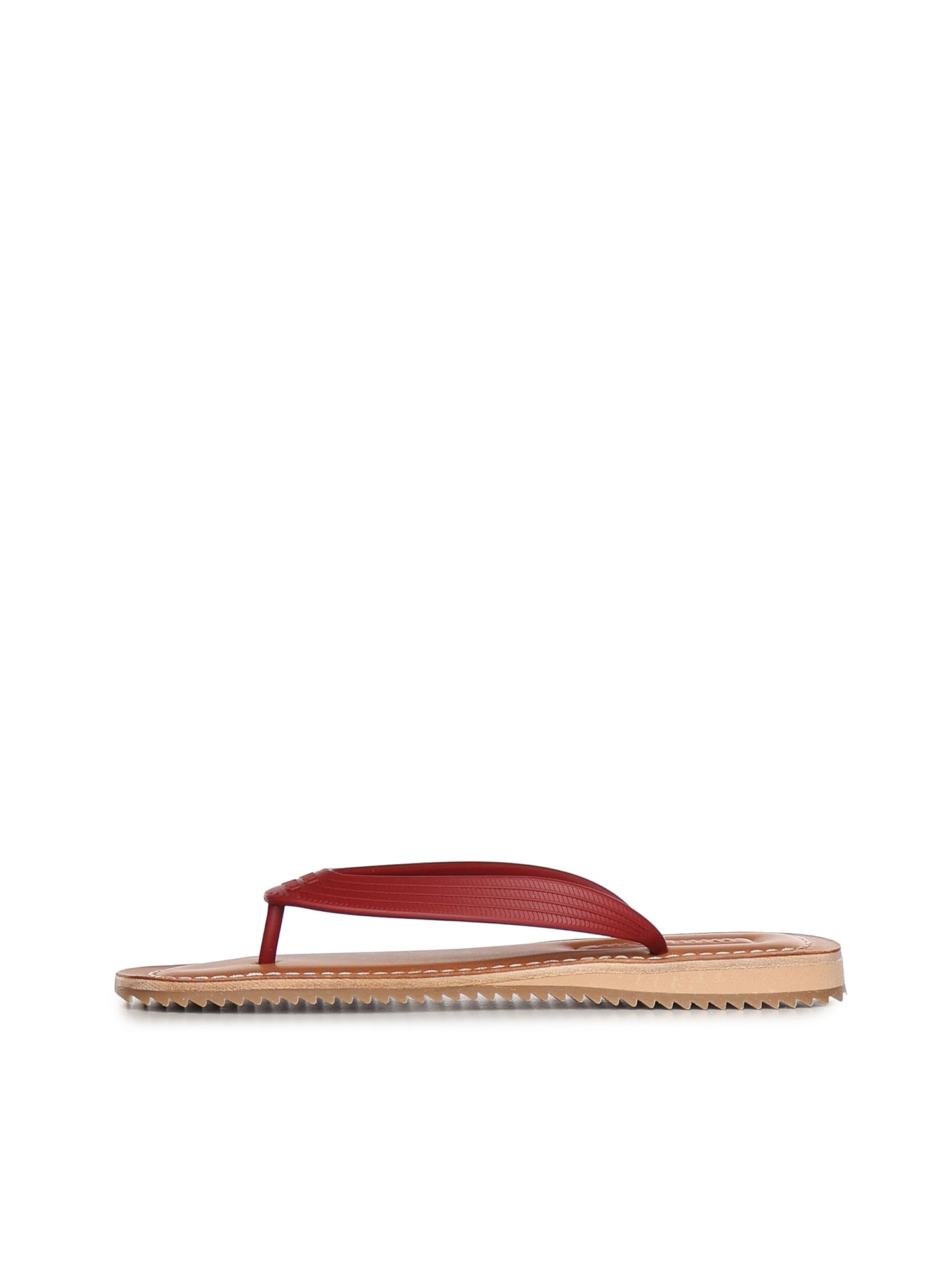 Sandali infradito con logo 5Y638E 3ZMWF0399 MIU MIU 