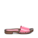 Zoccoli in vernice con logo 5Z425E 069F0638 MIU MIU 