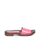 Zoccoli in vernice con logo 5Z425E 069F0638 MIU MIU 