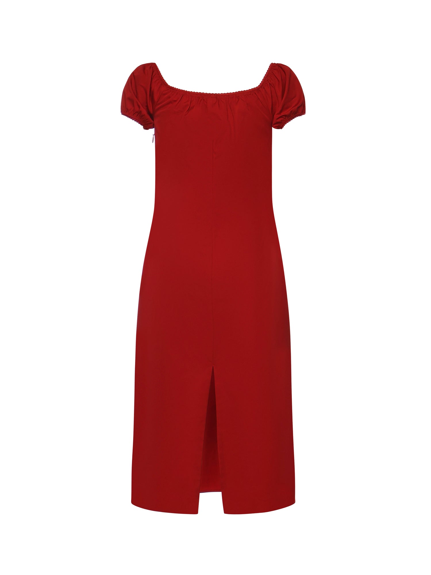 Abito in cotone con logo MF6183 1BMSF0011 MIU MIU 