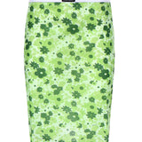 Gonna midi in tessuto stretch MG2636 19EXF0089 MIU MIU 
