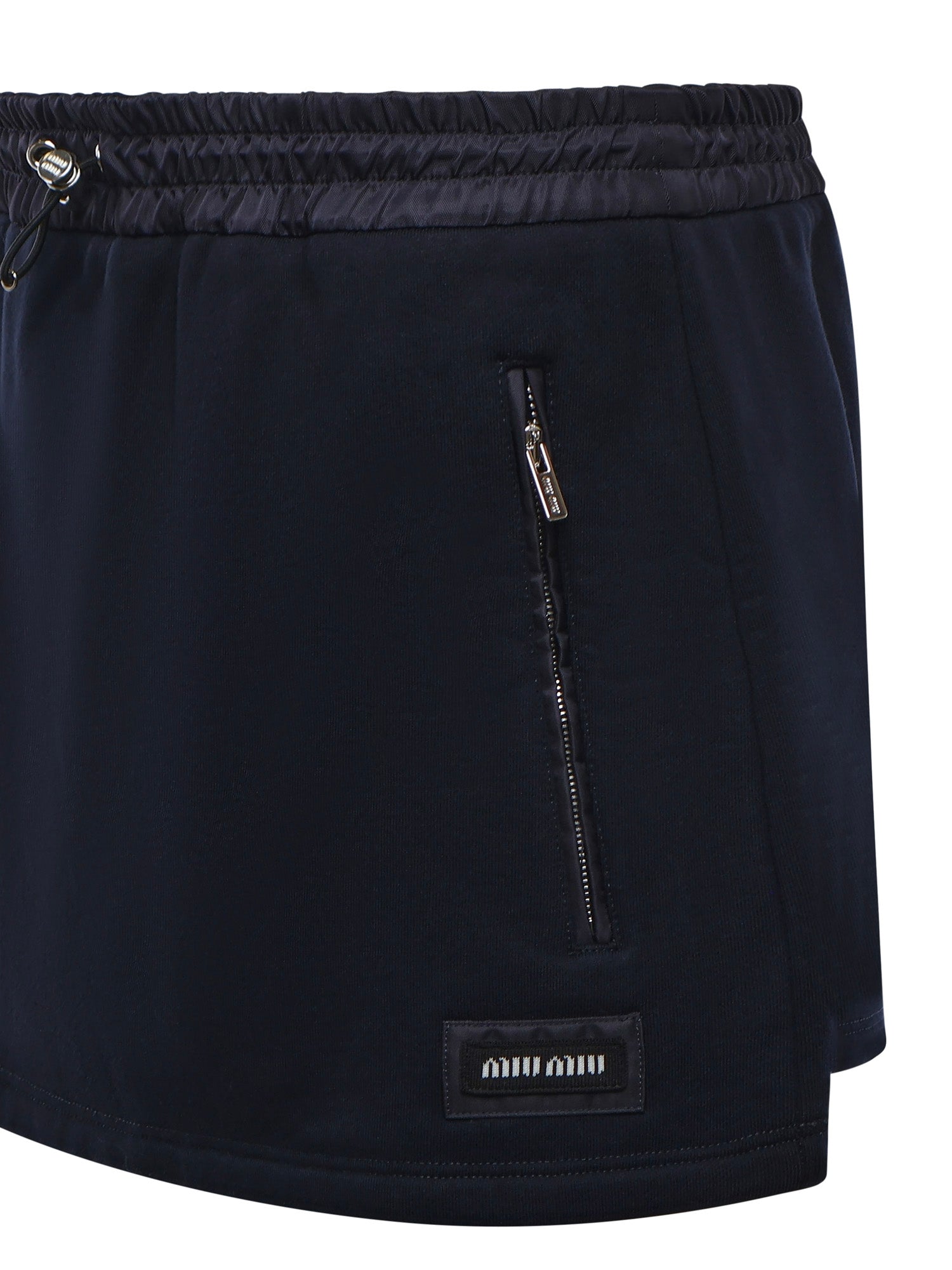 Minigonna in felpa MJD226 18TPF0008 MIU MIU 