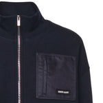 Felpa in cotone con zip MJLA09 18TPF0008 MIU MIU 