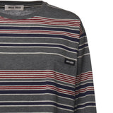 T-shirt in jersey a righe MJLA18 18ZVF0R3S MIU MIU 