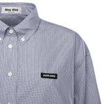 Camicia in popeline MK1659 1805F0008 MIU MIU 