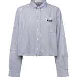 Camicia in popeline MK1659 1805F0008 MIU MIU 