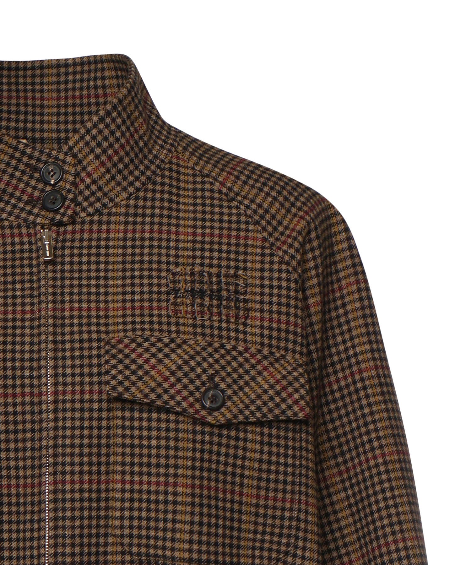 Blouson in Pied de poule check ML1261 181JF0040 MIU MIU 