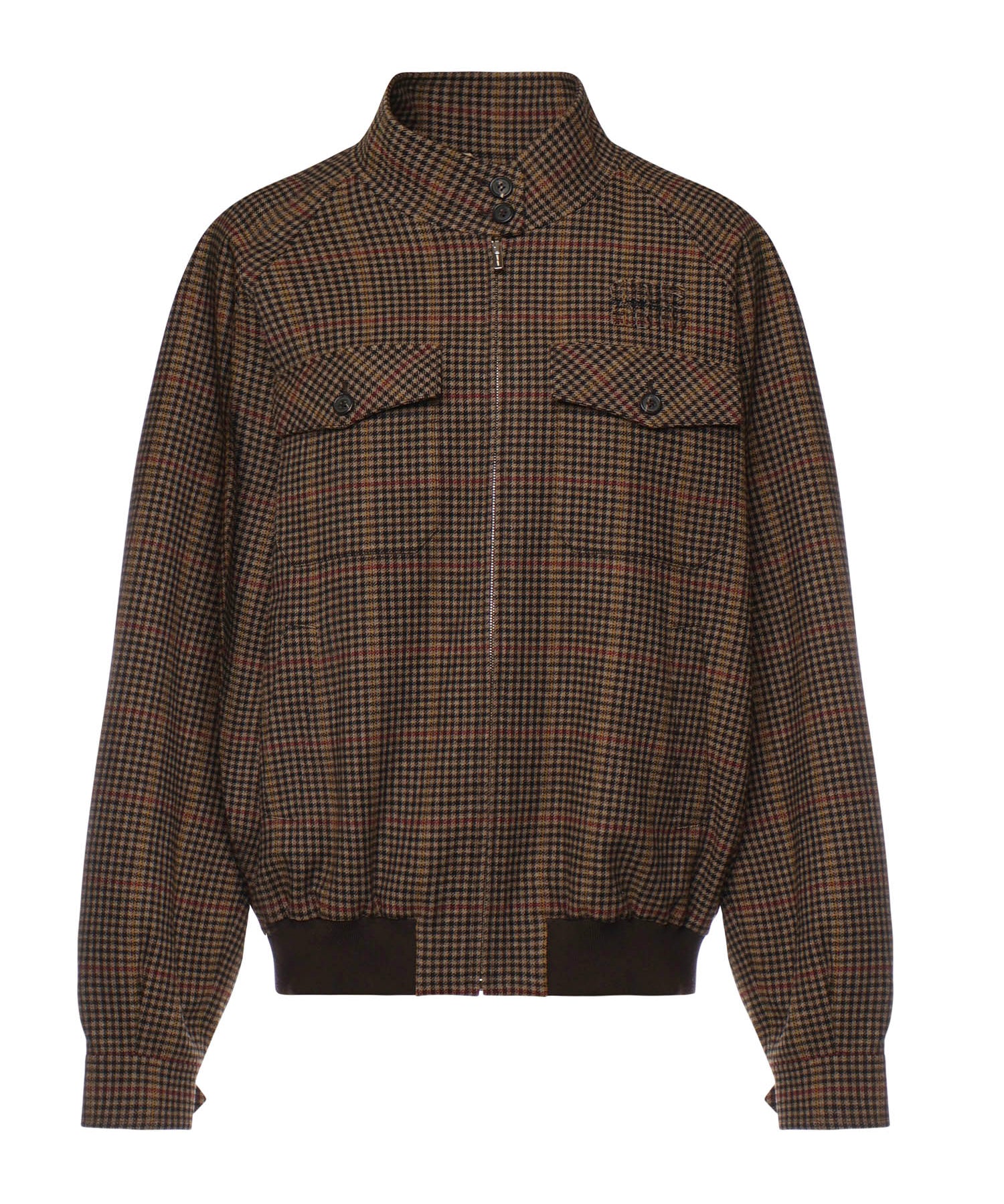 Blouson in Pied de poule check ML1261 181JF0040 MIU MIU 